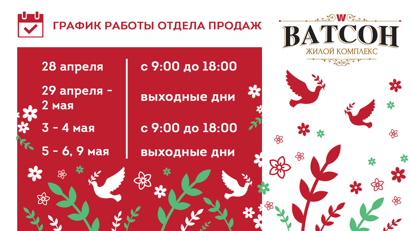 Новости ЖК «Ватсон»